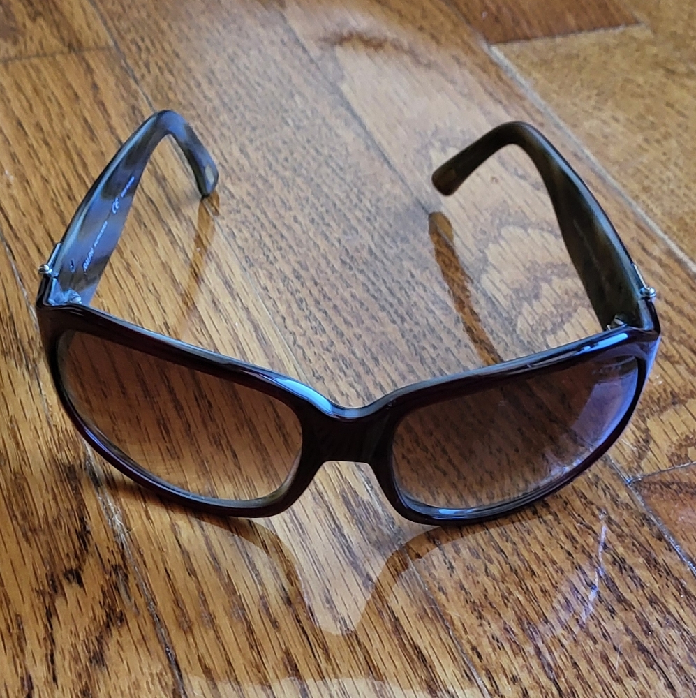 Ralph Lauren Women's Classic Brown Framed Sunglasses With Logo